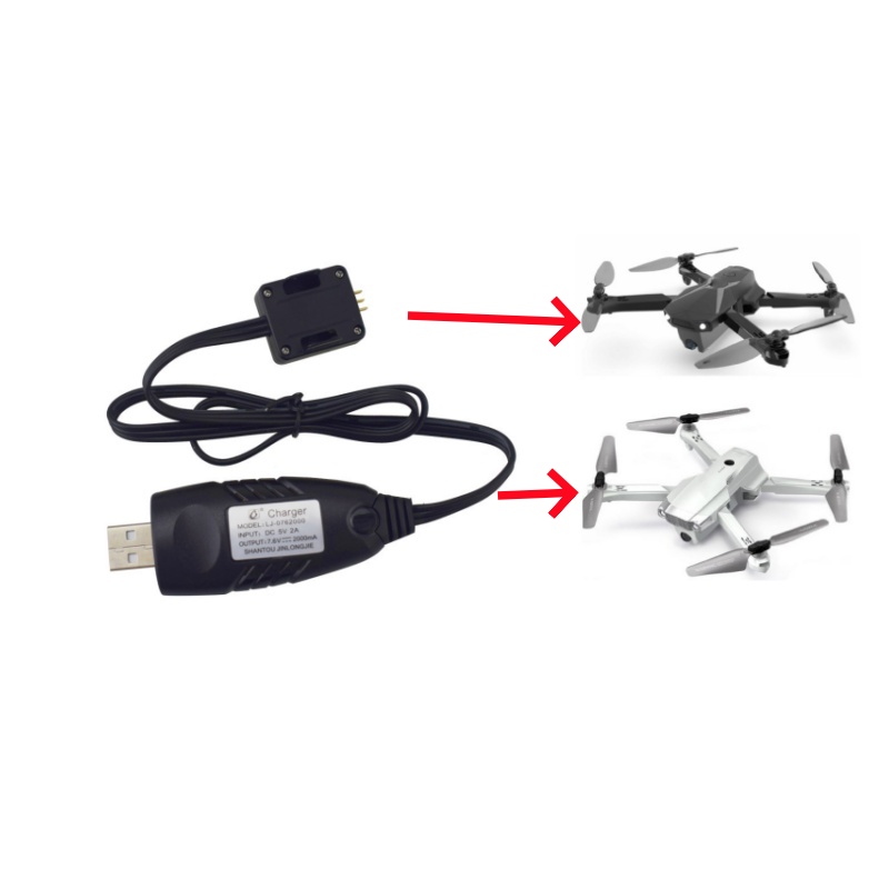 Drone Battery Adapter - Cable de Carga USB para Dron