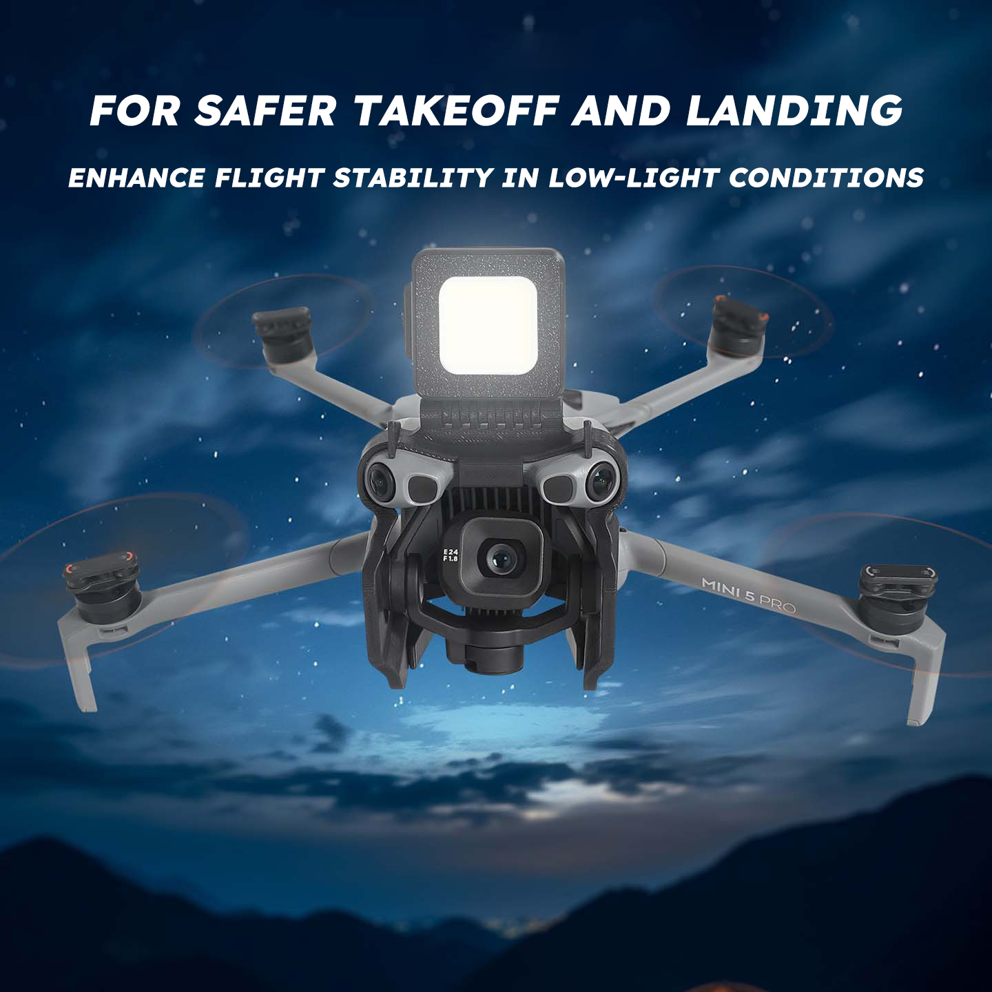 Drone Strobe Light - Luz de Vuelo Nocturno para DJI