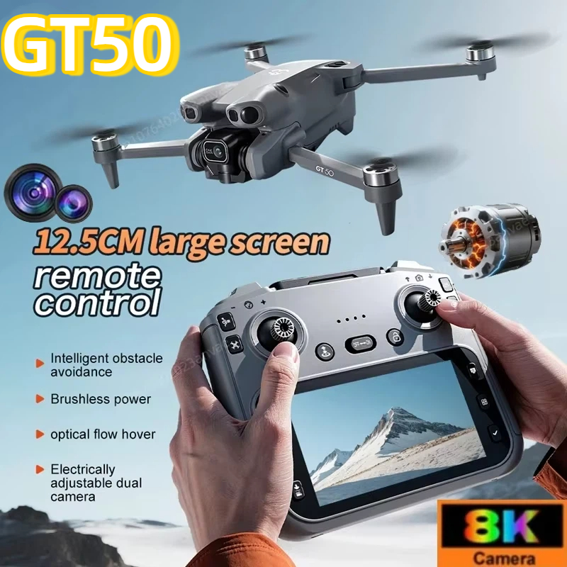 Jjrc Drone X12 - Dron RC GT50 8K HD, Fotografía