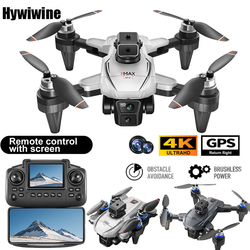 Drone Controller Screen - Dron GPS RC con pantalla 4K
