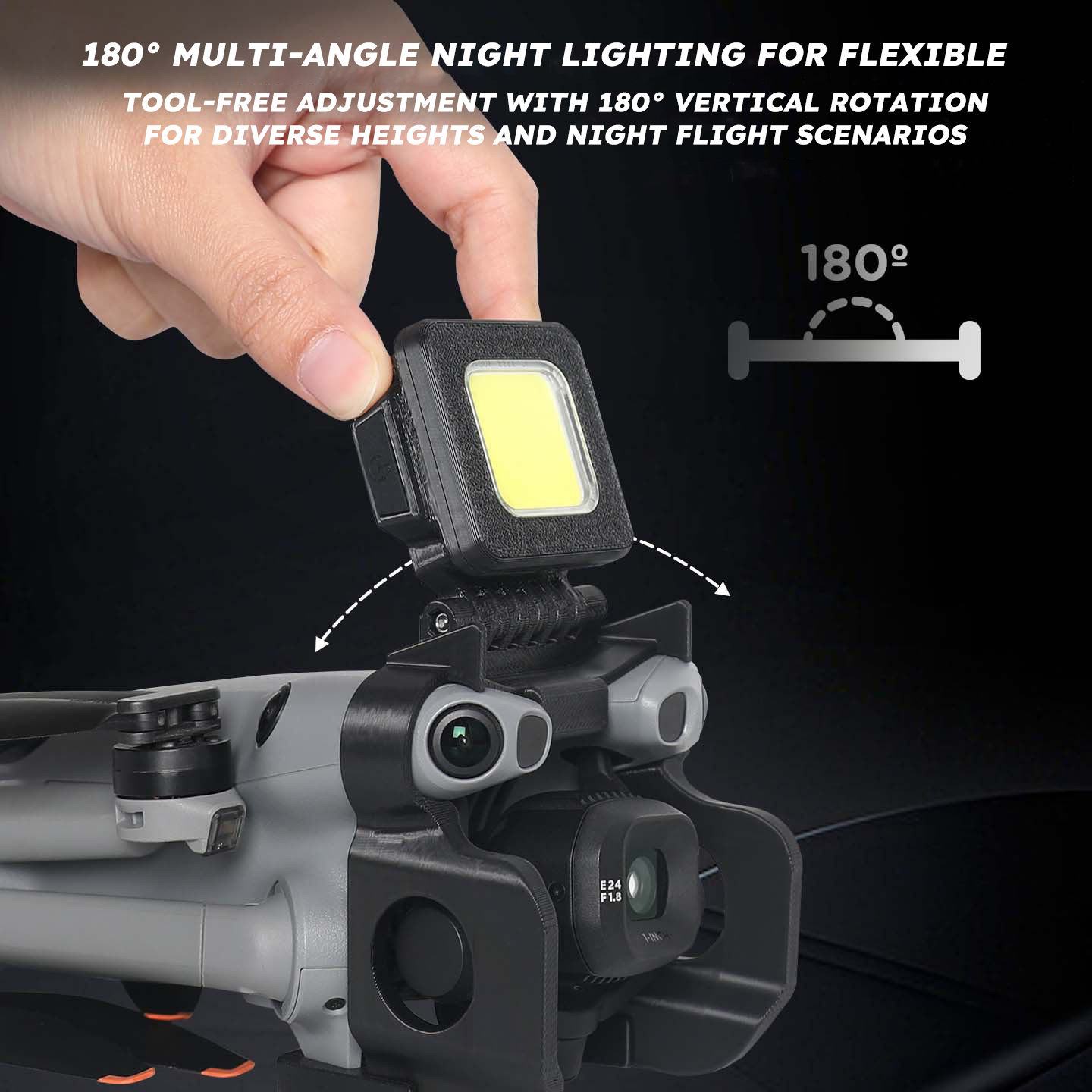Luz de Vuelo Nocturno para DJI - Drone Strobe Light reseña y precio