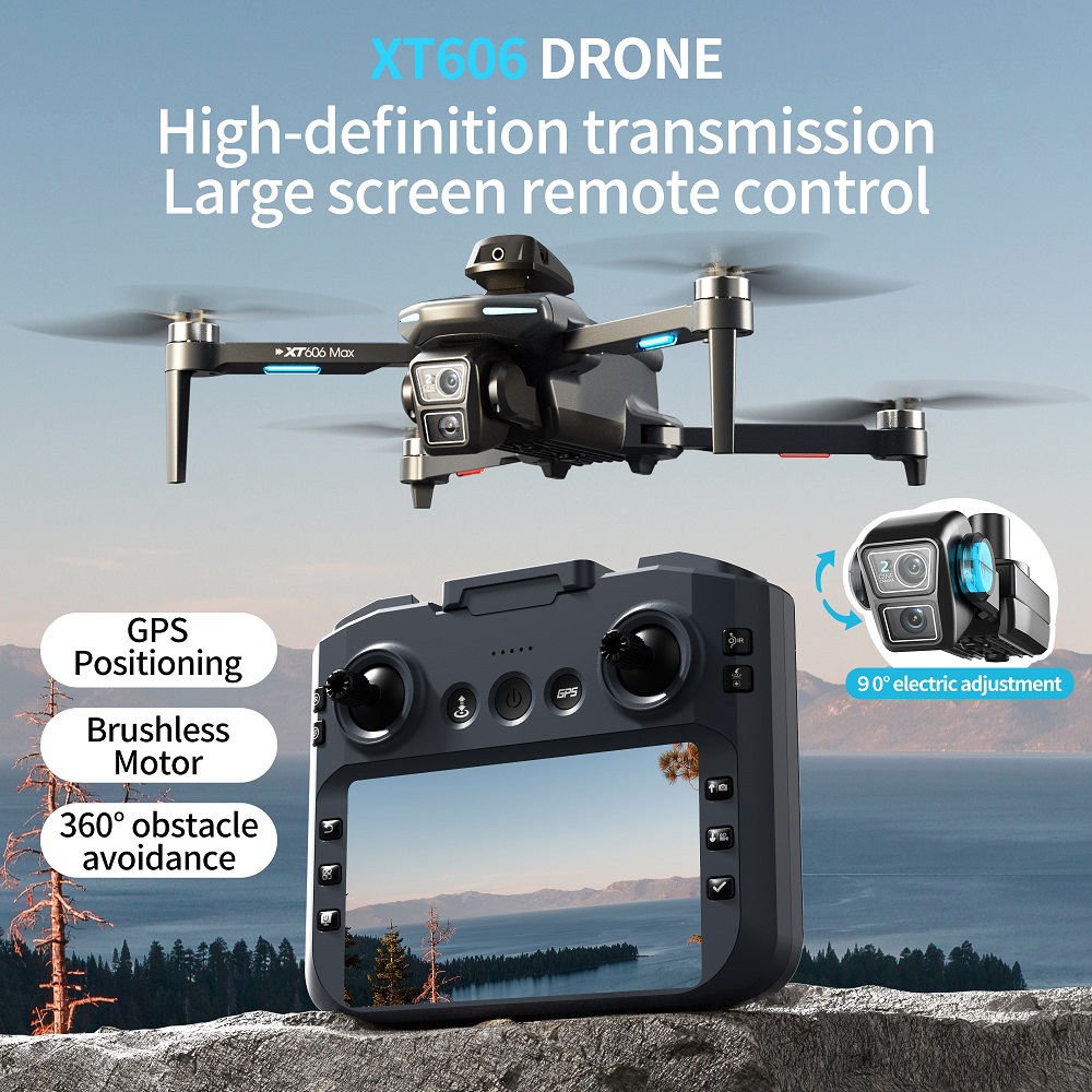 Dron XT606 MAX 3 con Batería,  - Jjrc Drone X12 reseña y precio