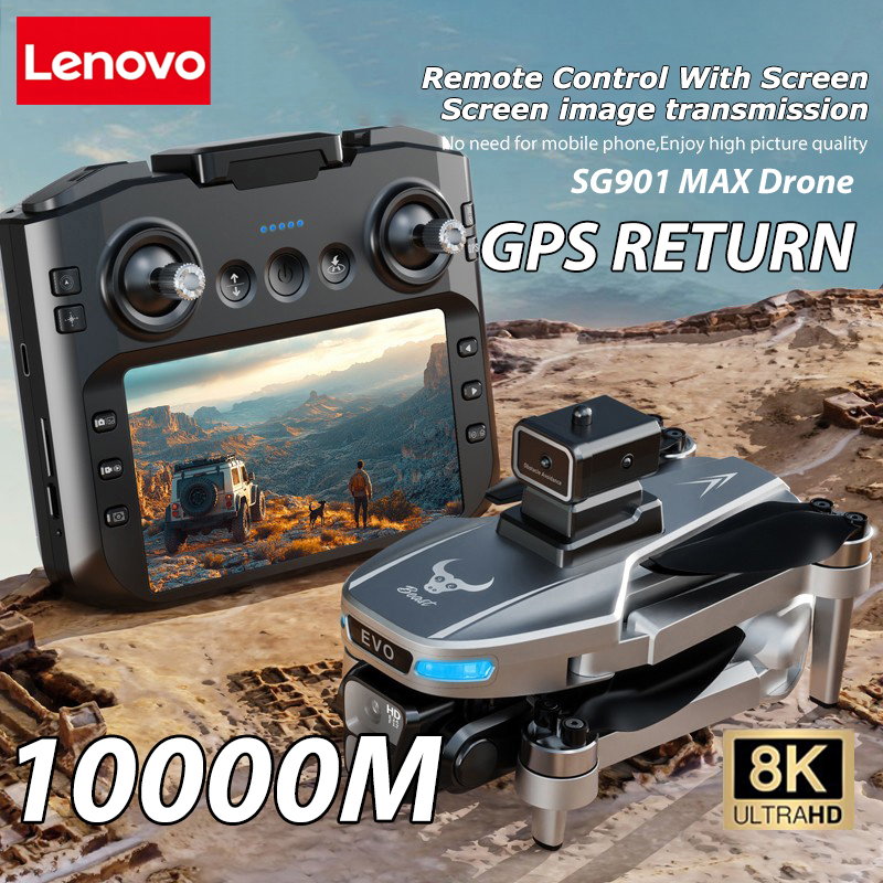 Dron Lenovo SG901 MAX GPS Prof - Drone Controller Screen reseña y precio