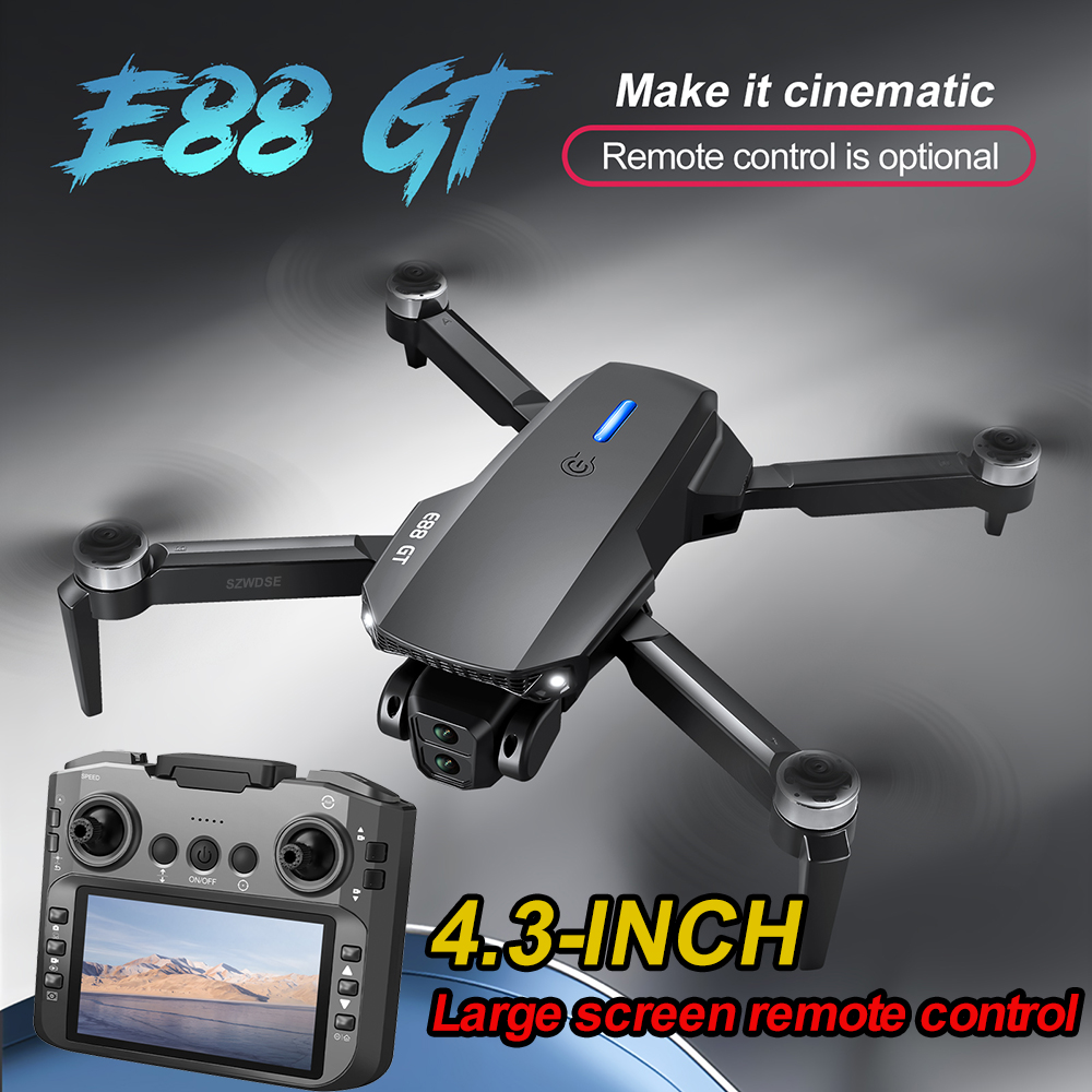 NUEVO Dron E88GT con Posiciona - Drone Controller Screen reseña y precio